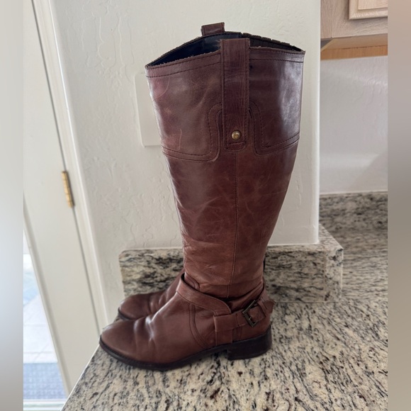 Seychelles Leather Riding Boots Size 7 - Picture 1 of 6
